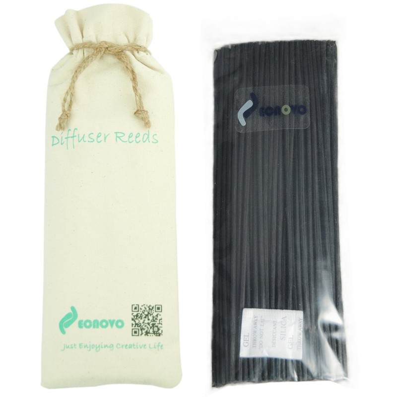 Resafy Reed Diffuser Sticks, Jecnovo Pack of 100 Fiber Sticks