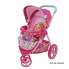 Baby Alive: Doll Jogging Stroller - Pink & Rainbow -