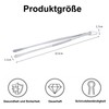 Professional Stainless Steel Kitchen Tweezers for Meat and Grilling, 32