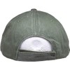 Eagle Crest Military Veteran U.S. Flag Cap, Green, Adjustable