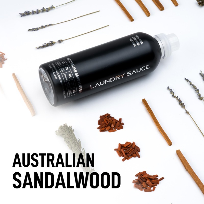 Laundry Sauce - Laundry Fabric Softener (Australian Sandalwood) Luxury Fragrance,