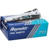 Pop-Up Interfolded Aluminum Foil Sheets in Silver, 500/Box