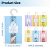 Wardrobe Fresheners Drawer Fresheners, 6 Sachets With Hanging Sachets, Aromatherapy