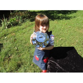 FEATHERLITE 8 Lug 6.5" w/ 7/8" Lug Nut Trailer Chrome Center Hub Cap Hubcap