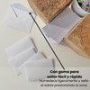 100 pzas sobres blancos papel bond chicos, mini sobres blancos