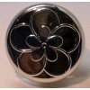 T.O.P. POP-UP SINK DRAIN STOPPER fits drains 1.25" silver Flower