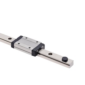 Creativity MGN12 450mm Linear Rail Guide with MGN12H Stainless Steel Black Carriage Block for Ender 3, Corexy, DIY 3D Printers Upgrades and CNC Machine (Type H,450 mm)