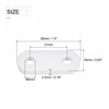 sourcing map Curtain Weights (17g), Drapery Iron Weight for Bathroom
