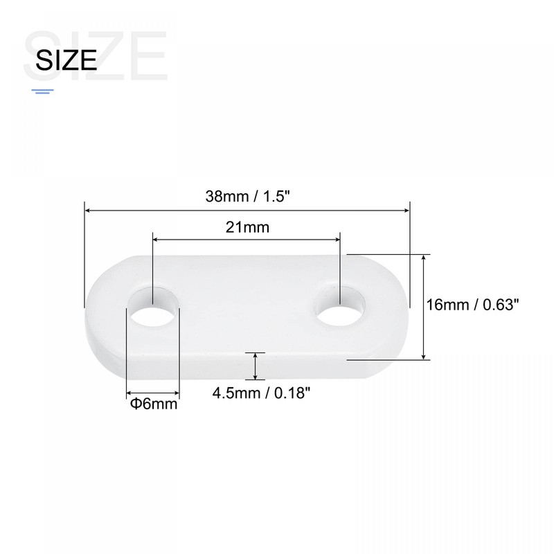 sourcing map Curtain Weights (17g), Drapery Iron Weight for Bathroom