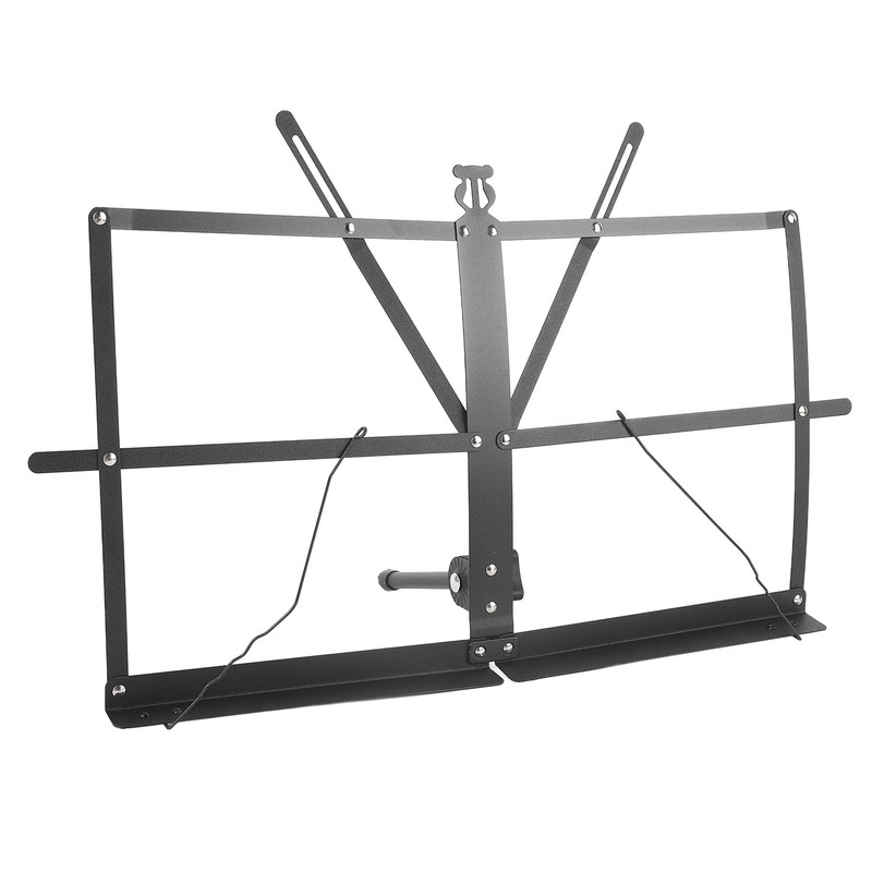 Folding Sheet Music Stand Metal Adjustable Portable Foldable Desktop Table