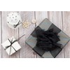 [JOKOVIKI] Black Organza Ribbon 6mm Width - Perfect for Gift