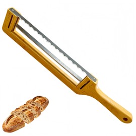 jiooyy Adjustable Bread Knife for Homemade Bread - Sourdough Bread Slicer