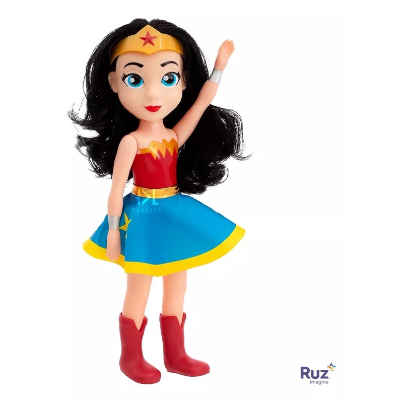 Ruz Muñeca Toddler Super Hero Wonder Woman Dc Coleccionable Ruz