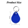 10pcs Blue 13.56MHz UID Changeable Keyfobs Token NFC Tag Rewritable