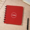 CAGIE Discbound Notebook with Removable Pages 5 Subject Spiral Notebook