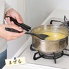Astro 510-40 Spatula, Black, Made in Japan, Antibacterial, Includes Binchotan,