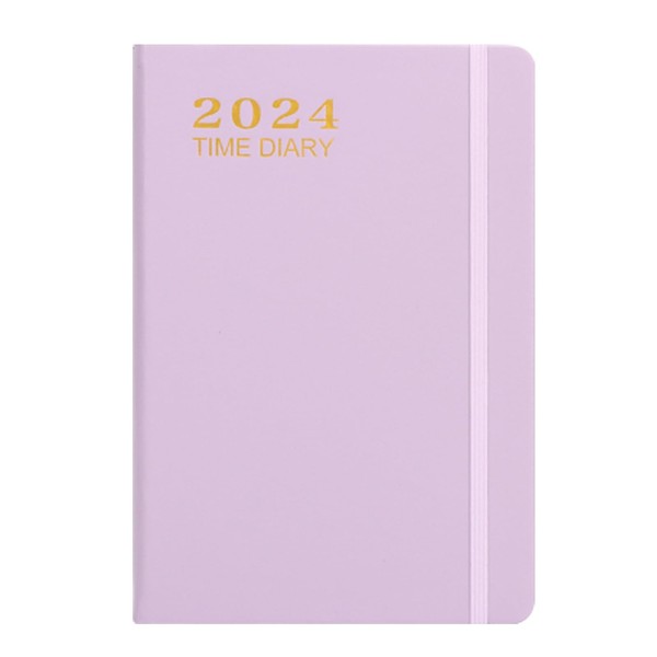 Date Book and Notebook Planner,Diary 2024 Days Per Page, Schedule