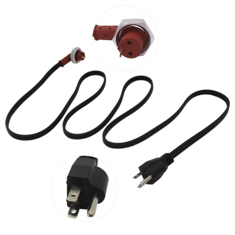 Upgraded Engine Block Heater Cord w/cap for Dodge Ram Cummins