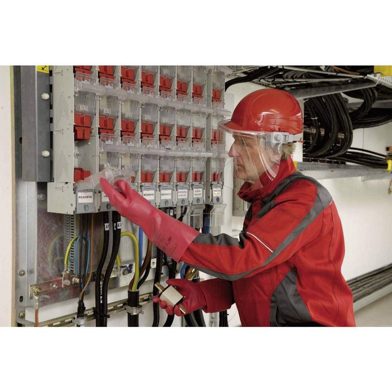 VOSS PE-ELEKTRIKERHELM 6 PUNKT GR N