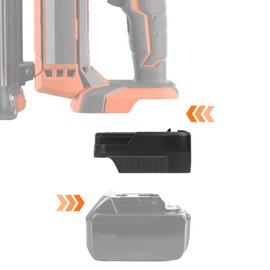 TPDL Adapter for Makita 18V Li-ion Battery to Fit RIDGID AEG 18V Cordless Tools (Adapter Only, 18 Volts)
