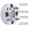 DCVAMOUS 4PC 4x100 Hubcentric Wheel Spacers 1.5 Inch Thick 56.1mm