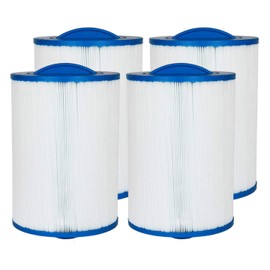 Tier1 Pool & Spa Filter Cartridge 4-pk | Replacement for Waterways 817-0050, Front Access Skimmer, Pleatco PWW50, FC-0359, 6CH-940 and More | 40 sq ft Pleated Fabric Filter Media