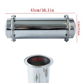 YCJvex Time Capsule Stainless Steel Waterproof Container (16.3 Inch)