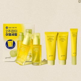 Goodal Green Tangerine Vita C Serum Blemish Care Double Synergy Set Serum 30ml2+Cream 40mL2+Eye Cream 15mL / 구달청귤비타C세럼 잡티케어 더블시너지 세트 세럼 30ml2+크림 40mL2+아이크림 15mL