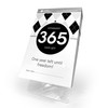 Retirement Count Down Calendar - 5.75"x3.75" - Black and White