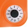 Lily's Home Retro Kitchen Clock with Temperature and Timer (Orange)