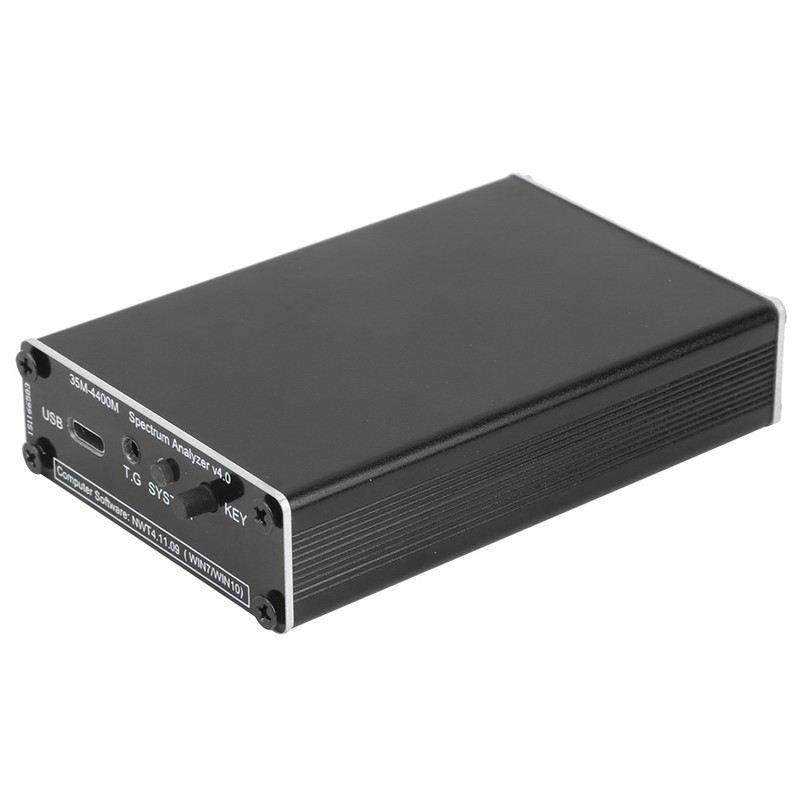 Spectrum Analyzer Aluminum Alloy Version Portable Durable Analysis Tool 35M‑4400M