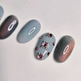 antique sun nail tip - Coffin Midi / antique 수네일팁 - 코핀미디