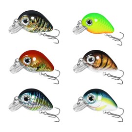 TRUSCEND Crankbaits Fishing Lures Hard Swimbait for Bass Trout Crappie Crank Baits Freshwater and Saltwater