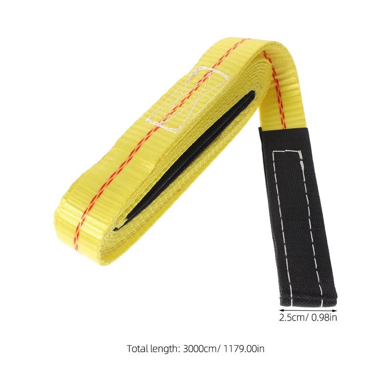 2pcs Webbing Lifting Sling Strap - Heavy Duty Lifting Straps