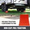 SECURITYMAN Heavy Duty Wheel Chocks (2 Pack) - Durable, Non-Slip,