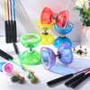 Simgoing Chinese Yoyo Diabolo Set includes Colorful LED Diabolo Toy