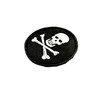 Jolly Roger Skull with Crossbones Embroidered Airsoft Velcro Patches Cosplay