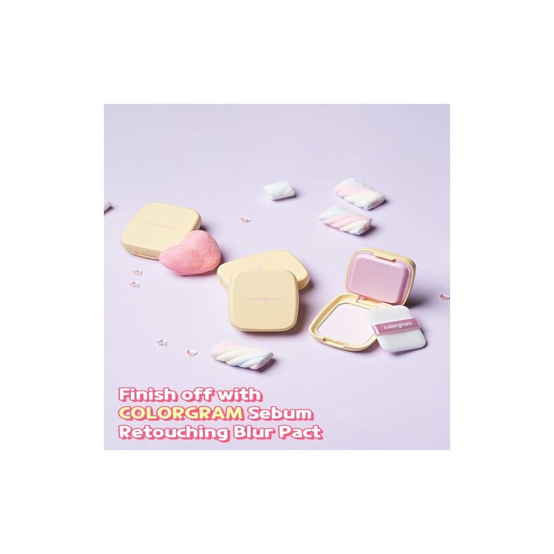 colorgram [colorgram]Sebum Retouching Blur Pact