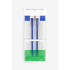 2 x Large Eye Plastic Needles