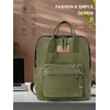 TeeYee Canvas Backpack Women's Backpack with Handle Large Capacity Girls