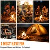 YIWUBAI Premium Flint and Steel Fire Starter Kit - 4