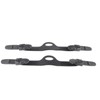 1Pair Diving Adjustable Scuba Diving Fins Straps Accessory (L)