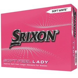 Srixon Women's Soft Feel Lady Golf Balls - White