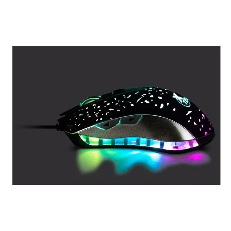 Mouse Gamer Xtech Ophidian 2400dpi 6 Botones Led Xtm-410 Color
