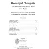 Beautiful Thoughts - Note-For-Note Keyboard Transcriptions