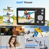 Digital Camera,Bofypoo 4K Autofocus Vlogging Camera with 32G Memory Card