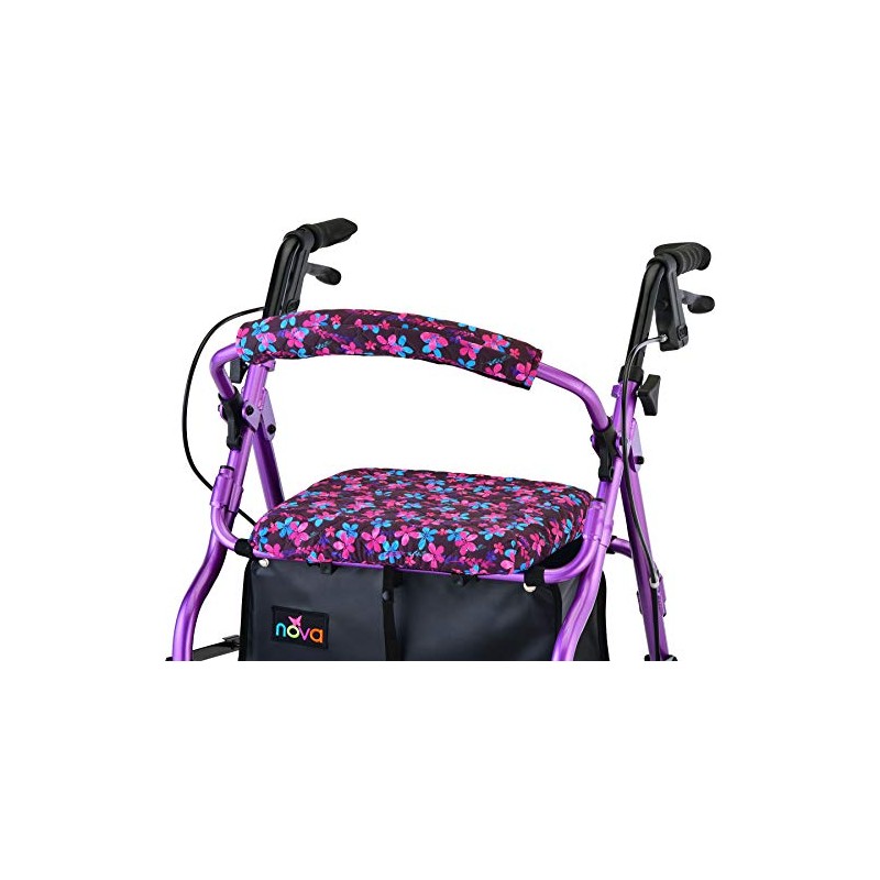 NOVA Rollator Walker Seat & Backrest Cover Set – Removable