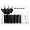 ACTROL YYY Eyelashes Extension Lashes Black D Curl 0.07mm 8-15mm