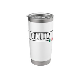 Cholula Mexico Mexican Adventure Travel Women Men City Stainless Steel Insulated Tumbler