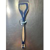 Island Bamboo Pakka Hardwood Spatula Blue And Tan Heat Resistant
